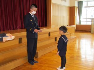 2月22日感謝状授与式 の投稿